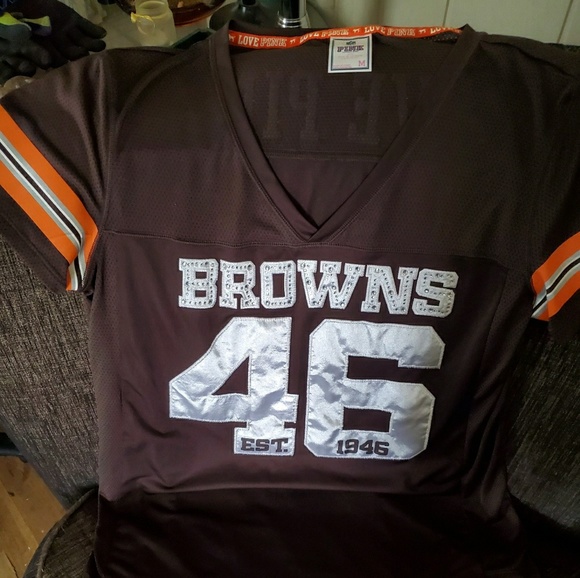 pink browns jersey